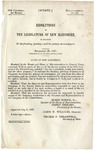 Resolutions of the Legislature of New Hampshire, in Relation to the Franking Privilege, and the Postage on Newspapers : December 20, 1847