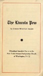 The Lincoln Pew : Poem by Lyman Whitney Allen