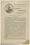 Lincoln's inaugurals, the Emancipation proclamation, etc. by Abraham Lincoln