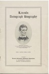 Lincoln autograph biography