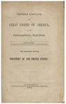 Professor Laboulaye, the great friend of America, on the Presidential election : the election of the President of the United States by Edouard Laboulaye