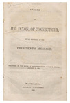 Speech of Mr. Dixon, of Connecticut, on the reference of the President's message