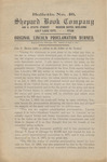 Original Lincoln proclamation burned by John Edgar Burton