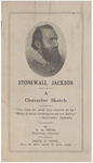Stonewall Jackson : a character sketch