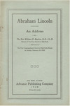 Abraham Lincoln : an address by William Eleazar Barton