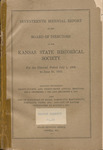 Biennial report / Kansas State Historical Society