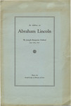 The great task assumed by Abraham Lincoln and the burden he had to bear/ an address by Joseph Benjamin Oakleaf, delivered before the Iowa Grand lodge A.F. & A.M., Davenport, Iowa, at its annual session, June 1925. by Joseph Benjamin Oakleaf