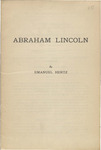 Abraham Lincoln by Emanuel Hertz and Abraham Lincoln