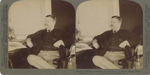 Theodore Roosevelt, President-at his desk in the White House, Washington, U.S.A.