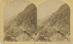 Mt. Willard and Train, P. & O. R. R., Crawford Notch, White Mts.