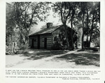 Photograph of the Thomas and Sarah Bush Lincoln Cabin