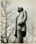 Photograph of Standing Abraham Lincoln Statue