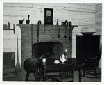 Photograph of Interior of the Robert Johnson Cabin