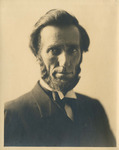 Bust-length Portrait of Judge Charles E. Bull Dressed as Abraham Lincoln
