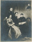 Photographic Reproduction of Print of Abraham Lincoln and Family