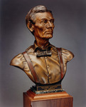 Photograph of Prairie Lawyer Bust Sculpture