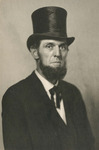 Portrait of Herman L. Brents Dressed as Abraham Lincoln