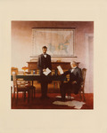 Photograph of N.C. Wyeth Painting of Lincoln and Johnson