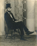 Portrait of Herman L. Brents Dressed as Abraham Lincoln