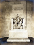 Photograph of Abraham Lincoln Statue at Lincoln Memorial