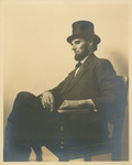 Portrait of Edward Carroll Dressed as Abraham Lincoln
