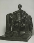 Photograph of Bronze Cast of Abraham Lincoln Seated Statue