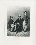 Modified Portrait of Lincoln, Nicolay, and Hat with faces of Holzer, Neely, and Borritt