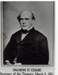 Reproduction Portrait Photograph of Salmon P. Chase