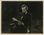 George R. Billings in Costume as Abraham Lincoln