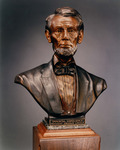 Photograph of Prairie Lawyer Bust Sculpture