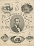 The Home & Tomb of President Lincoln Presented by the Sangamo Ins. Co....Springfield, Ill. by C. W. Hotchkiss; Ehrgott, Forbriger and Co., Lithographers; and Sangamo Insurance Company