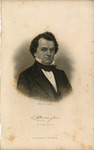 Engraved Portrait of Stephen A. Douglas