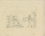 Buying a Substitute in the North during the War (from Confederate War Etchings) by Adalbert John Volck