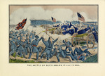 The Battle Of Gettysburg, Pennsylvania July 3rd 1863.