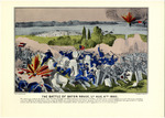 The Battle Of Baton Rouge, Louisiana Aug. 4th 1862 by Currier and Ives