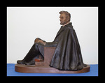 A. Lincoln 1809-1865 Seated Statuette