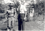 Sonny Montgomery and an unidentified foreign soldier
