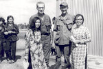 Sonny Montgomery and Unidentified soldier with asian guides