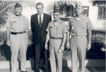 Sonny Montgomery with 3 unidentified soldiers
