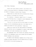 Correspondence: John C. Stennis, T. Marx Huff, Betty Douglas, April 14-21, 1969