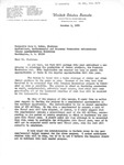 Letter, John C. Stennis to Gale W. McGee, October 2, 1973 by John Cornelius Stennis