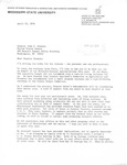 Correspondence: R. Rodney Foil, John C. Stennis, April 23-28, 1976 by John Cornelius Stennis and R. Rodney Foil