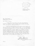 Correspondence: John W. Squires, John C. Stennis, August 8-16, 1956 by John Cornelius Stennis and John W. Squires