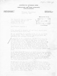 Letters Exchanged, Smith County Agent Truett S. Bufkin and Senator John C. Stennis, April 1957 by Cooperative Extension Work in Agriculture and Home Economics and William C. Gibbons