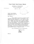 Correspondence: W. W. Hollowell, John C. Stennis, April 11-18, 1963