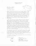 Correspondence: Lynn Jordan, John C. Stennis, October 30-November 11, 1958