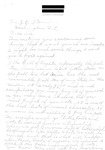 Correspondence, John C. Stennis, circa January 29, 1949