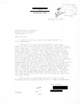Correspondence, John C. Stennis, October 27-November 8, 1955