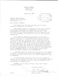 Correspondence, Fred B. Smith, John C. Stennis, August 19-25, 1958