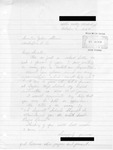 Correspondence, John C. Stennis, October 8-13, 1958